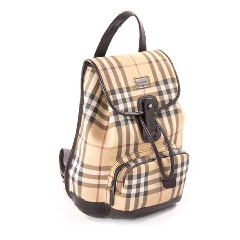 small burberry backpack|authentic burberry backpack.